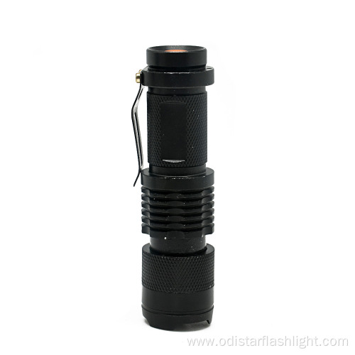 Mini Zoomable 365nm Led UV  Flashlight